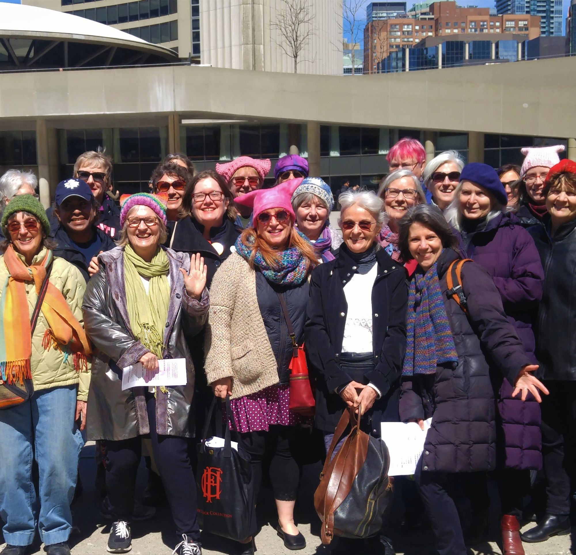 Echo Women’s Choir, City Hall Toronto copy