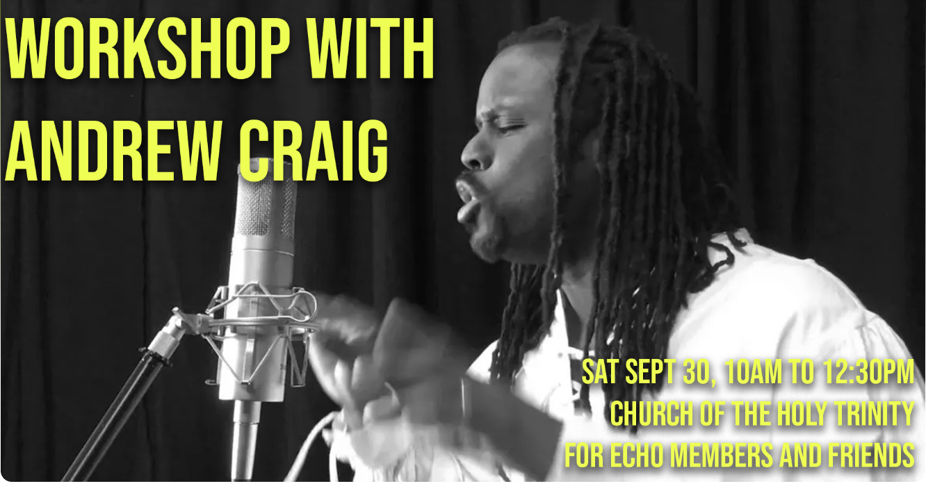 Andrew Craig Workshop Sept 30 2023